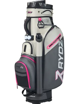 Cartbag Lucky Nine, anthrazit/silber/pink - RYDZ GEAR - FashionsVida