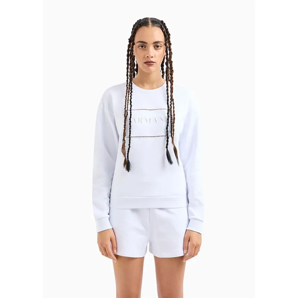 Exchange Felpa 3dym71 Optic White XS - Armani - FashionsVida