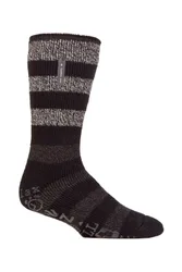 Mens Low Cut Thermal Slipper Bed Socks - - Size: L