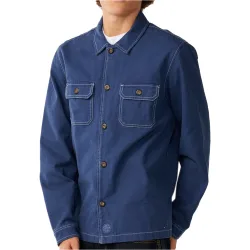 Premium surf anyday shacket chaquetas hombre Marino (S)