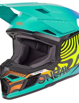 Casco Moto Cross Enduro 3SRS NOVA V.27 Verde taglia XL - Oneal - FashionsVida