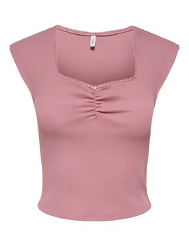 ONLFENJA S/S CUTE TOP BOX JRS female - XL - FashionsVida