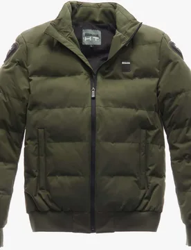 Giacca Moto Invernale College Verde taglia 2XL - Blauer - FashionsVida