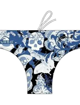 Skull Butterflyers Swimming Brief Sky Blue 4XL Men - TURBO - FashionsVida