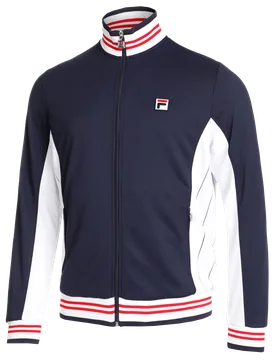 Navy Björn Track Top - S - FILA Tennis - FashionsVida