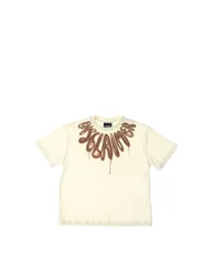T-shirt in cotone CREMA 16A