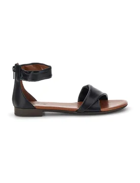 Sandali neri in pelle con fascia e cinturino 225675 38 - PITTARELLO LOOK - FashionsVida