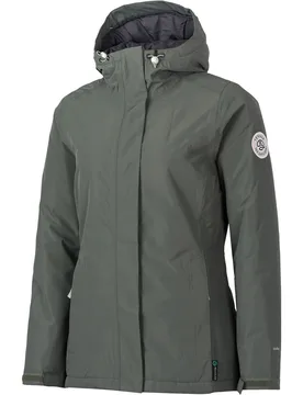 Torngat chaqueta impermeable insulada mujer Verde (M) - Ternua - FashionsVida