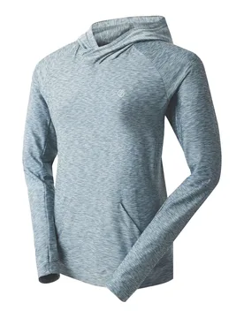 Womens/ladies Sprint City Lightweight Hoodie (Element Grey Marl) - Blue & Grey Multi - Size 20 Uk - Dare 2b - FashionsVida