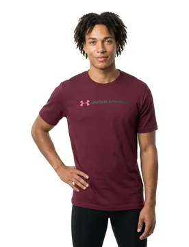 T-shirt à Manches Courtes Logo Red / Claret S - Under armour - FashionsVida