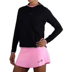 Breath Sweatshirt Black Pink M