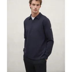 Sudadera de hombre bilbo en 58% poliéster reciclado de corte cómodo