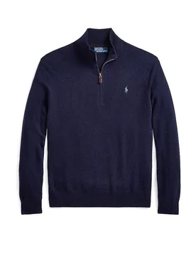 Pull Troyer Coupe Standard bleu marine S - Ralph Lauren - FashionsVida