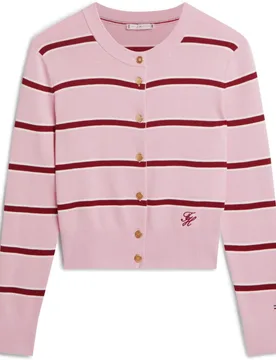 Cárdigan de mujer de rayas con botones dorados - Tommy Hilfiger - FashionsVida
