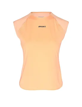 Damen Laufshirt Dash Cooling koralle M W - Brooks - FashionsVida