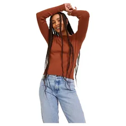 Pull Taya Ribbed Bombay Brown S