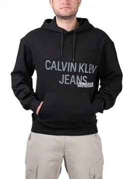 Urban Back Graphic Hoodie Ck Black S Herren - Calvin Klein - FashionsVida