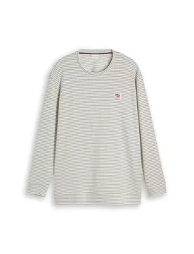 Plus structured stripe longsle male - 5XL - FashionsVida