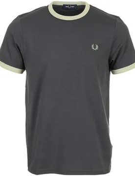 T-Shirt Ringer T-Shirt Eu M Male - Fred perry - FashionsVida