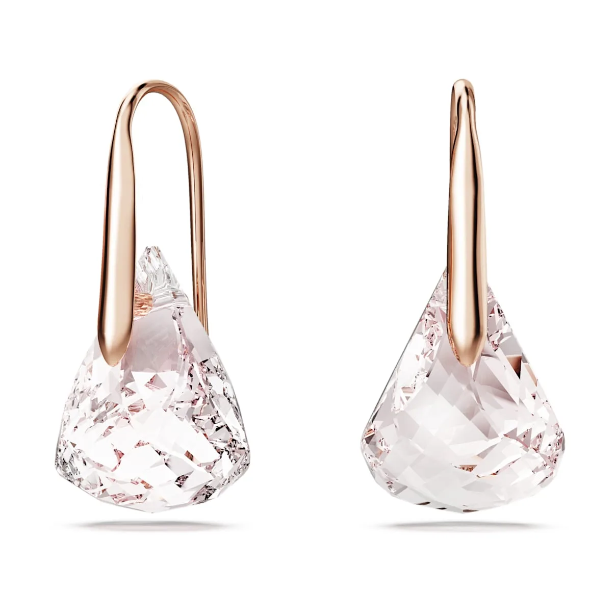Orecchini pendenti Lunar, Rosa, Finitura oro rosa 18K OS - Swarovski - FashionsVida