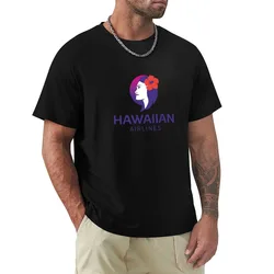 Hawaiian airlines T-Shirt Casual Pattern Print Tee Shirt