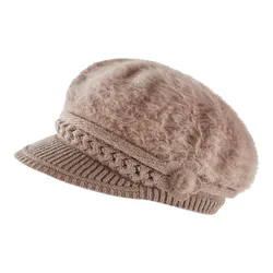 Wedolina Kuschel-City-Mütze beige