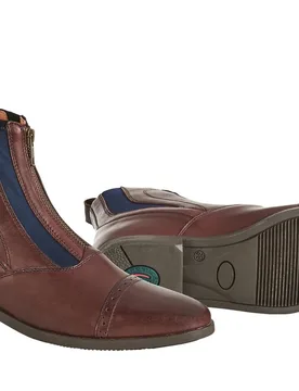 Jodhpur-Stiefelette ELDA, braun-navy, Gr. 39 - Busse - FashionsVida