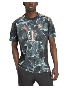 T-shirt à Manches Courtes Loin Fc Bayern Munich 24/25 Black XL - Adidas - FashionsVida