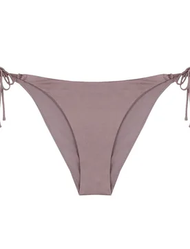 Braga de bikini Kalamata con cobertura clásica, lazo y tejido lúrex - Robin Collection - FashionsVida