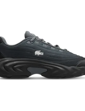 Spinor Men's Sneakers - Black - Size 9 - Mesh/Synthetic - Black - Size: 9 - Lacoste - FashionsVida