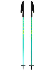 Bâtons de ski - Oxus Green/Yellow en Aluminium - Taille 125 cm - Vert