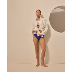 Braga de bikini estampada de mujer
