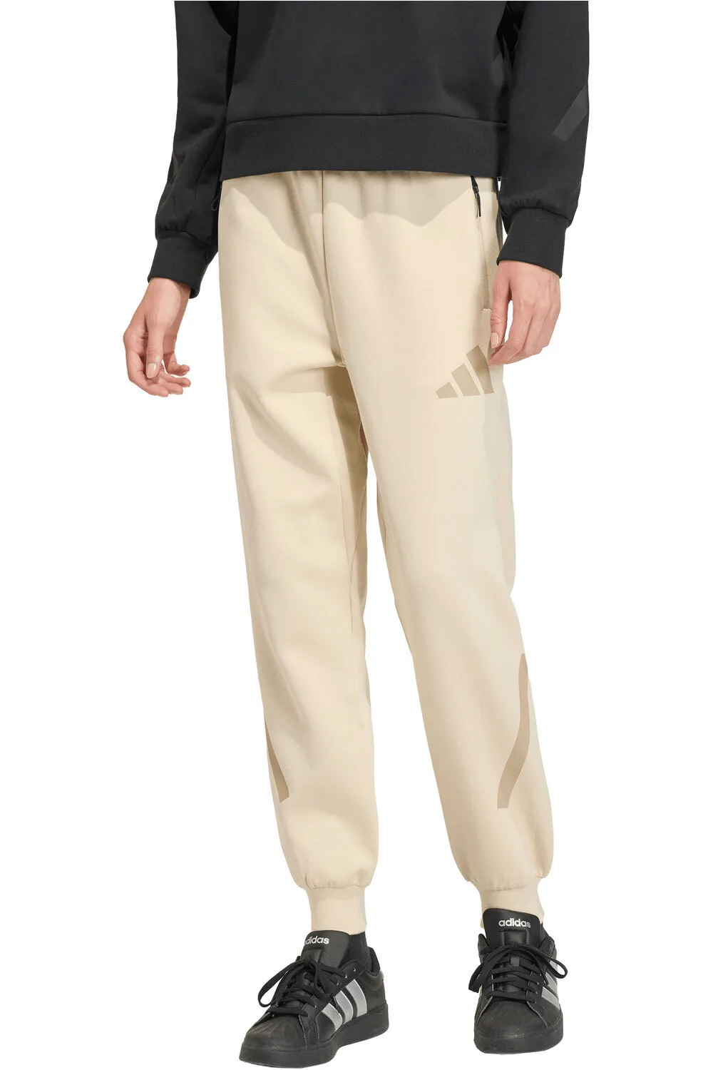 Zne pantalón mujer Beige (L) - Adidas - FashionsVida