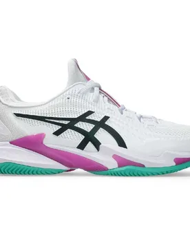 Court Ff 3 Clay Shoes White / Digital Sakura UK 11.5 - Asics - FashionsVida
