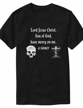 Russian Orthodox Schema Cross Jesus Prayer Memento Mori T-Shirt 100% Cotton O-Neck Short Sleeve Casual Mens T-shirt Size S-3XL - Aliexpress - FashionsVida