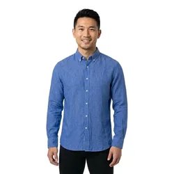 Hyeres Long Sleeve Shirt Federal Blue XL Men