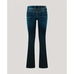 Gen - jeans fit slim y tiro medio