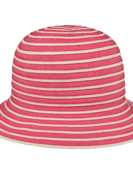 Twotone Braids Straw Hat by - pink - Damen - Size: One Size - Lipodo - FashionsVida