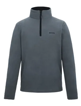 Great Outdoors Mens Thompson Half Zip Fleece Top (Dark Storm) - Dark Green - Size 2xl - Regatta - FashionsVida