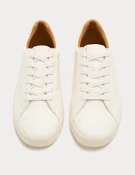 M&S Cupsole Trainers White female