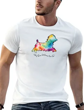 Silky Terriers Just Wanna Have Fun! T-Shirt Casual Street Style Short Sleeve Tee - Aliexpress - FashionsVida