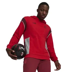 Sweat-shirt Ac Milan Football Archive Tango Red / Team Regal Red M Homme
