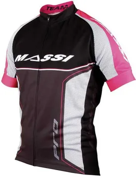 Maglia A Maniche Corte Pro Team Fuchsia - Massi - FashionsVida