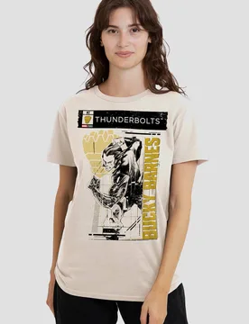 Women's Thunderbolts Bucky Barnes Winter Soldier T-Shirt, Natural Size: XL - Natural - Size: XL - Marvel - FashionsVida