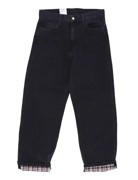 Jeans Uomo Rider Pant Black Stone Washed - CARHARTT WIP - FashionsVida