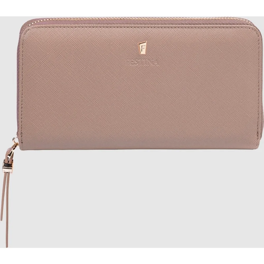 Cartera de mujer de piel color marrón - Festina - FashionsVida