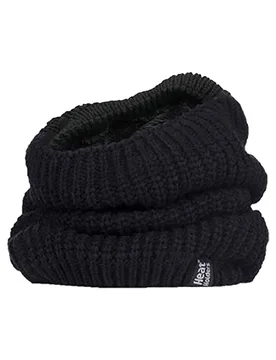 Womens Winter Fleece Lined Thermal Neck Warmer - - Size: ONESIZE - Heat Holders - FashionsVida