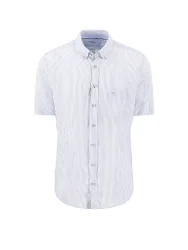 Camisa de lino azul claro XXL