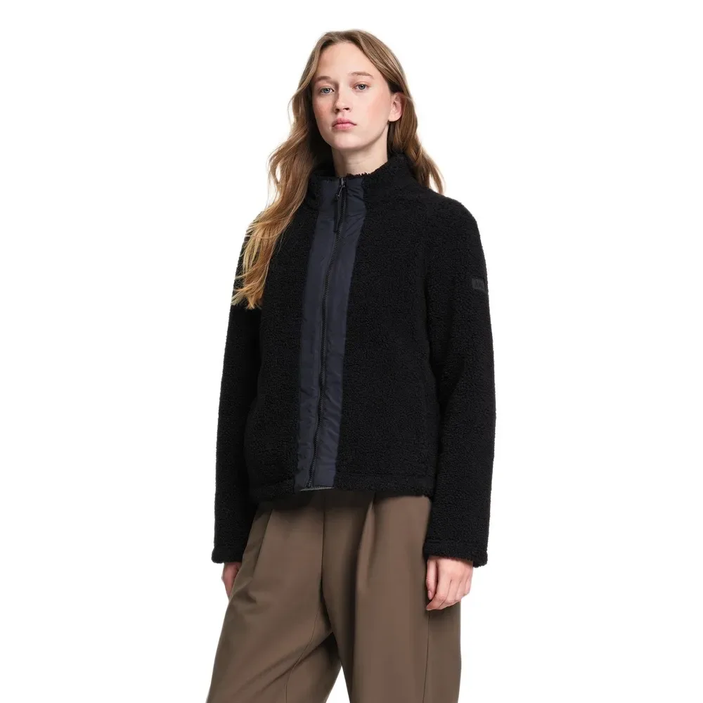 Felpa Con Zip Aiw26wfle00 Black 38 - Aigle - FashionsVida