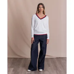 Pantalón wide leg de mujer